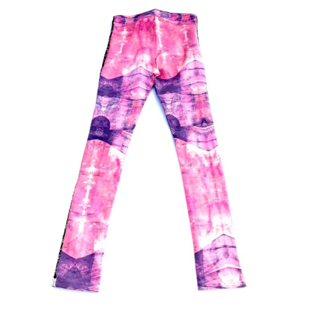 One Teaspoon Highwaisted Zip Up Stretch Leggings